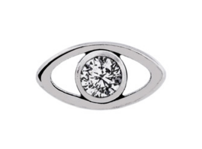 Eye Gem - Titanium - Threadless