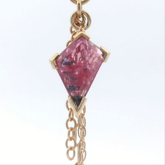 Chain Charm - Winza Sapphire Yellow Gold