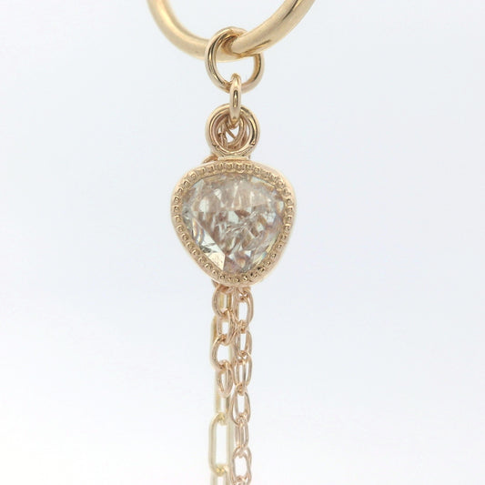 Chain Charm - Umba Sapphire Yellow Gold