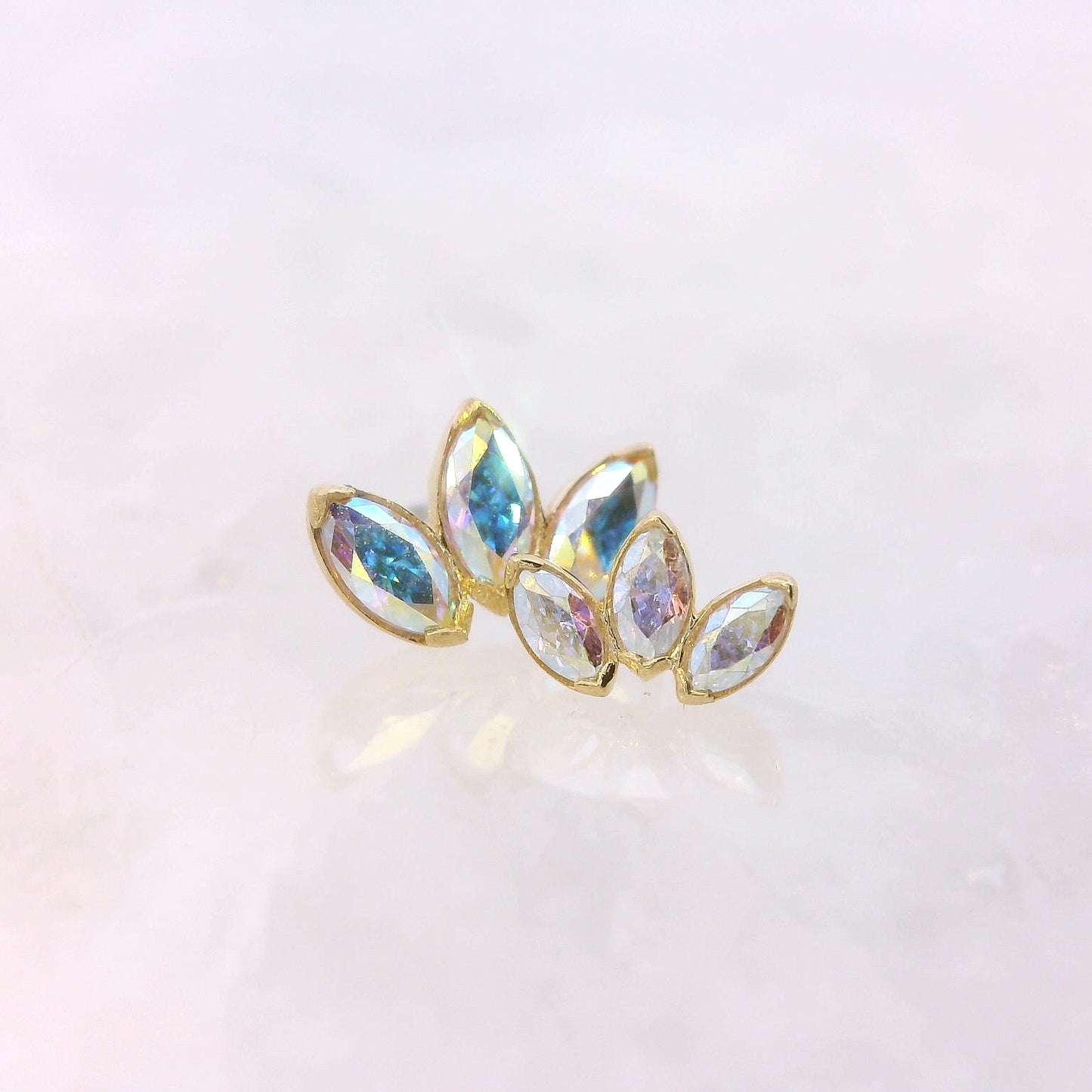 Triple Marquise Fan