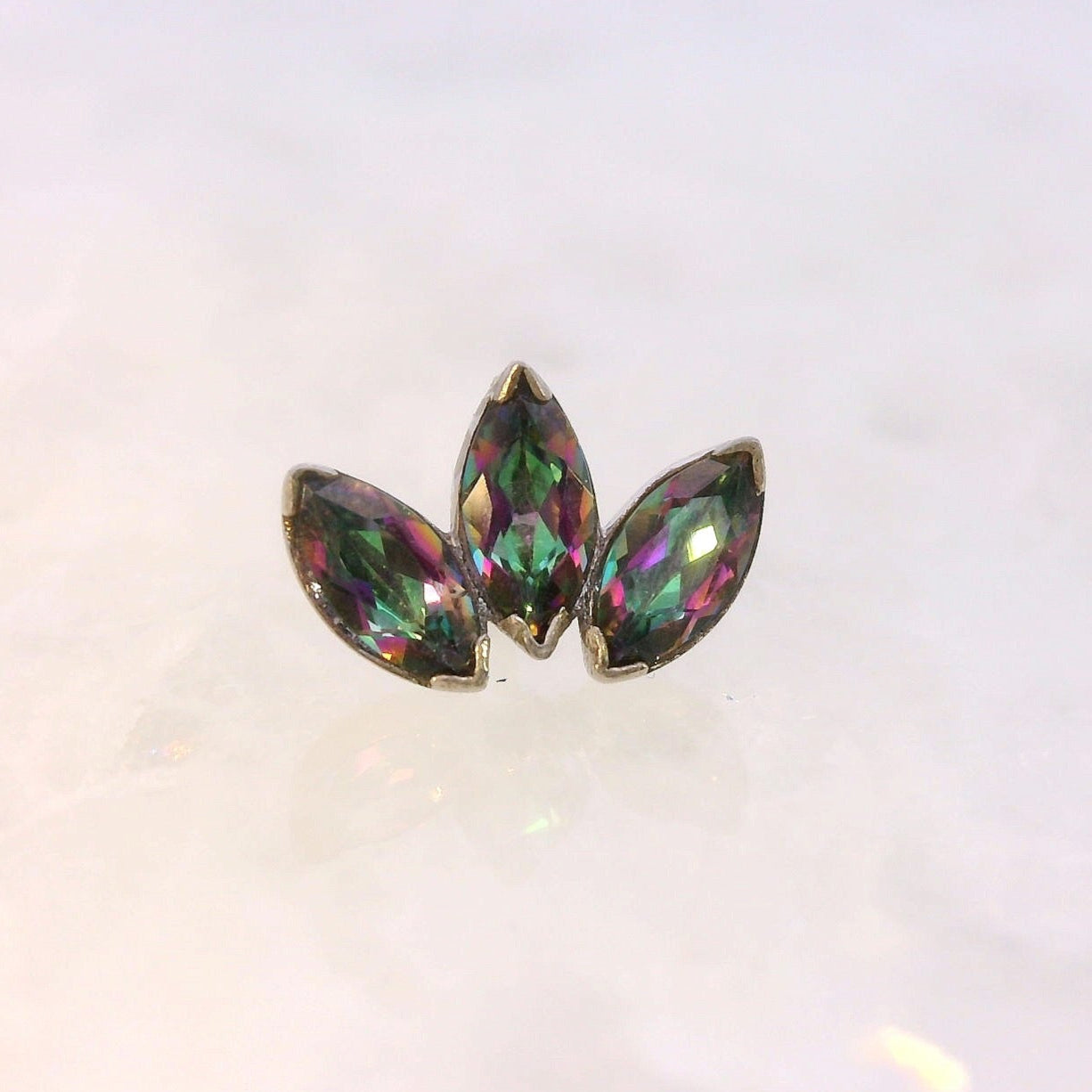 Triple Marquise Fan