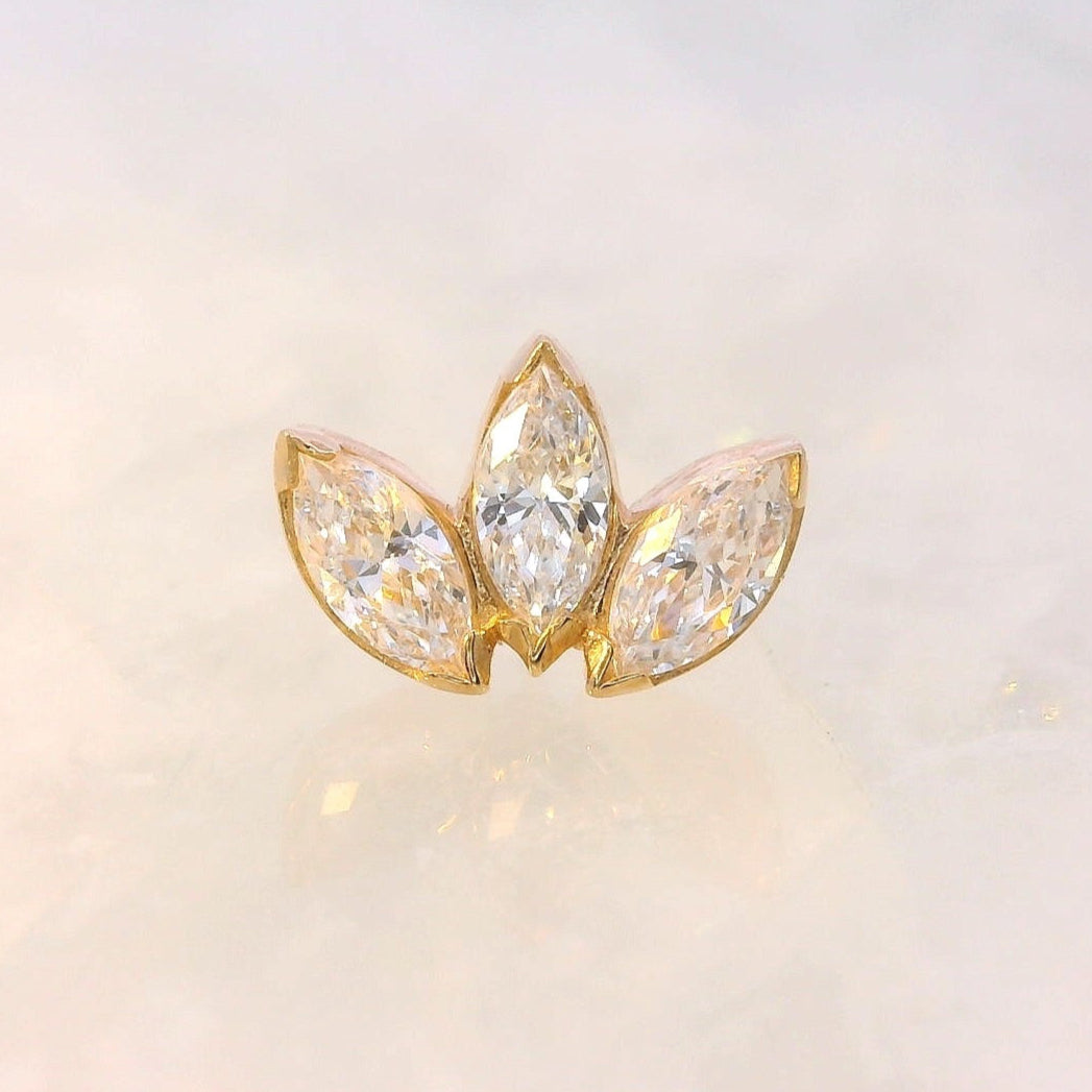 Triple Marquise Fan