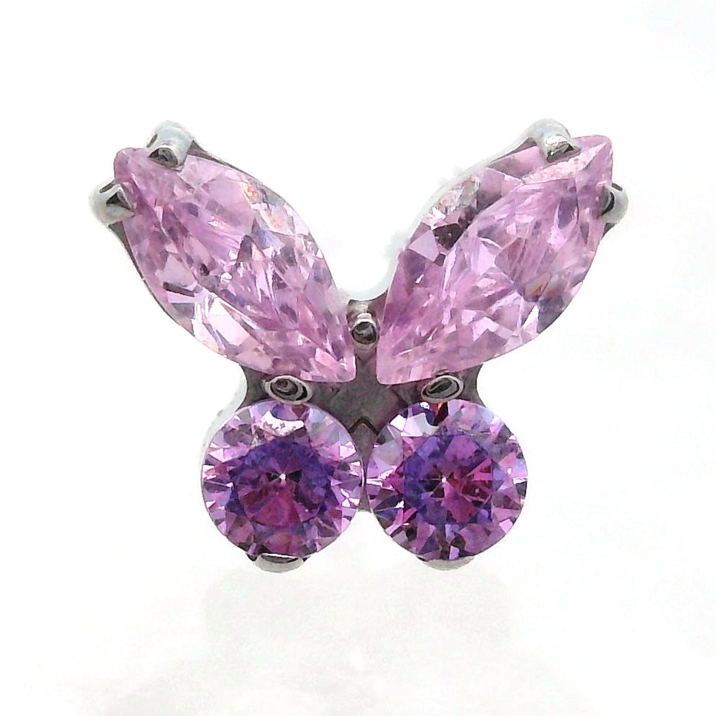 Gem Butterfly - Titanium