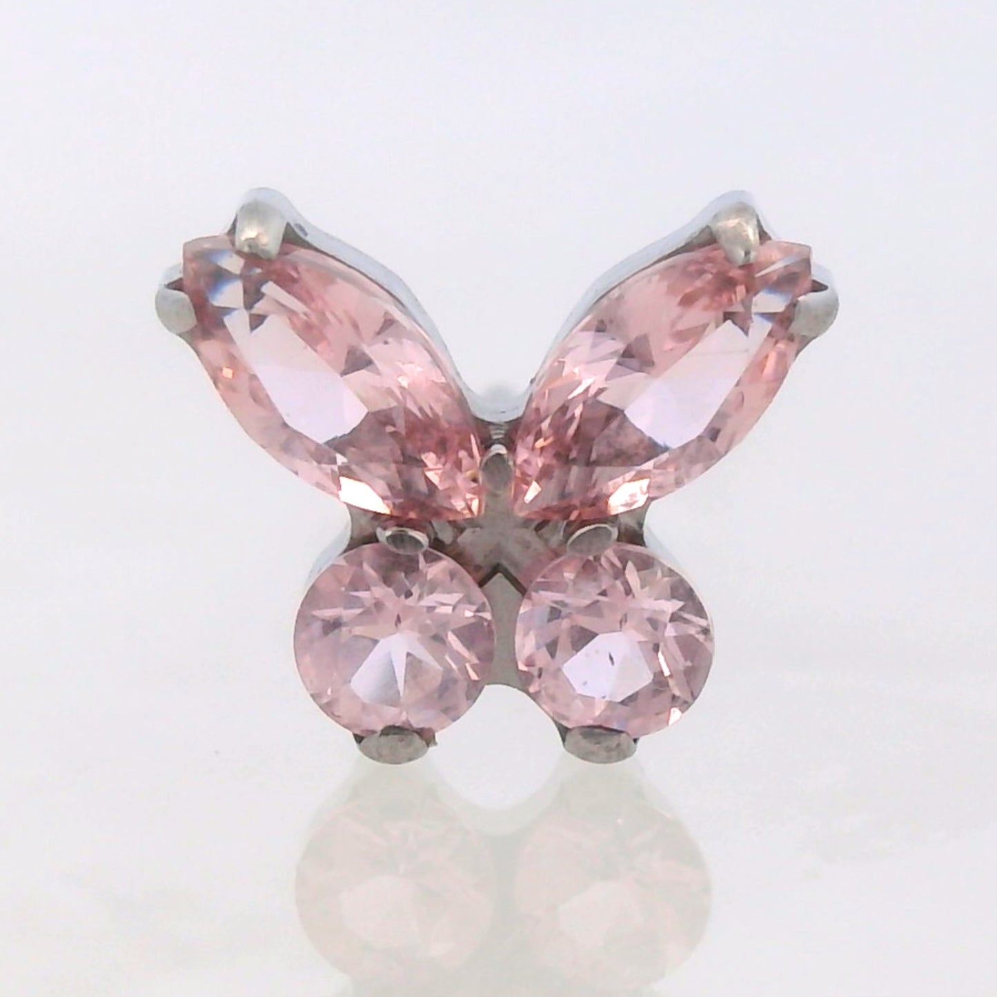 Gem Butterfly - Titanium
