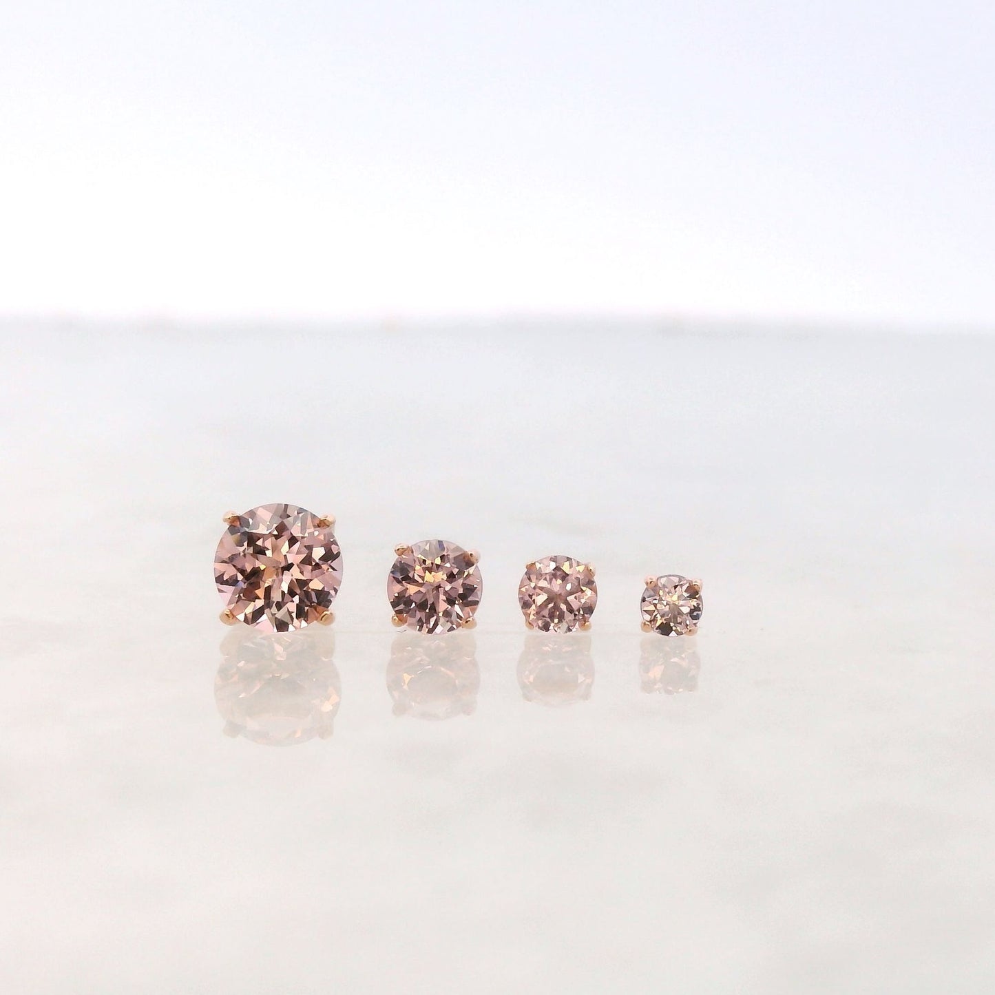Tiffany Prong 18k Rose Gold