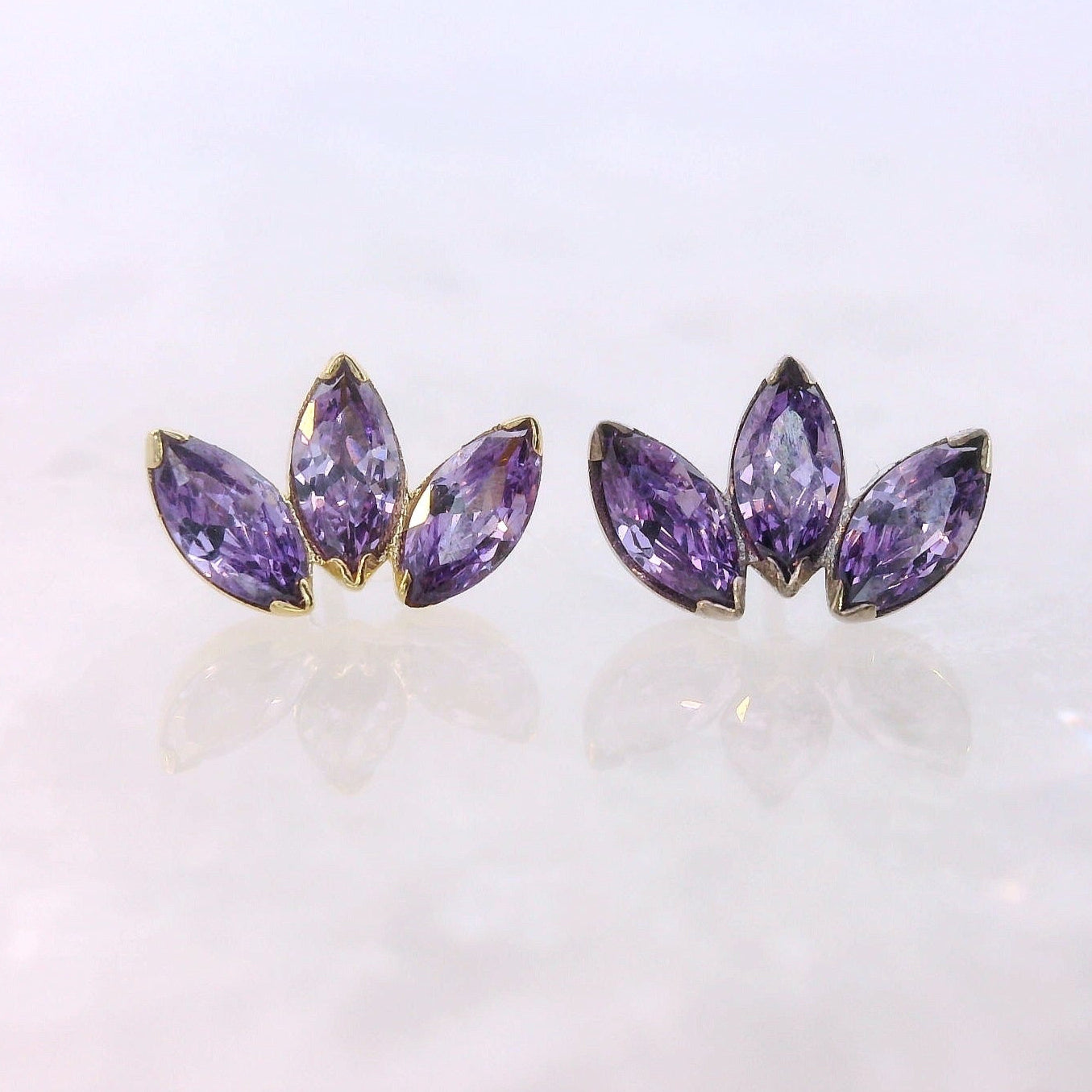 Triple Marquise Fan
