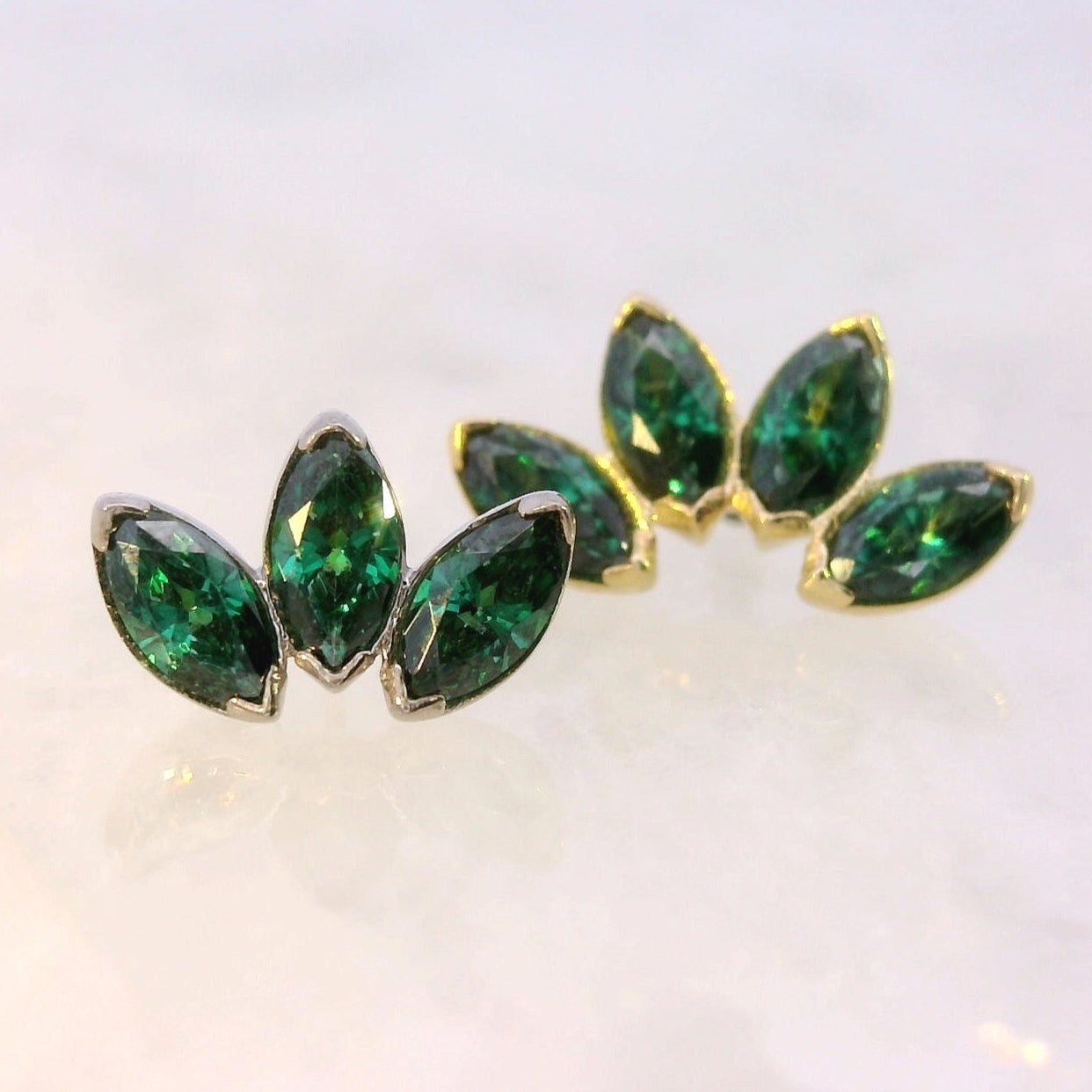 Triple Marquise Fan