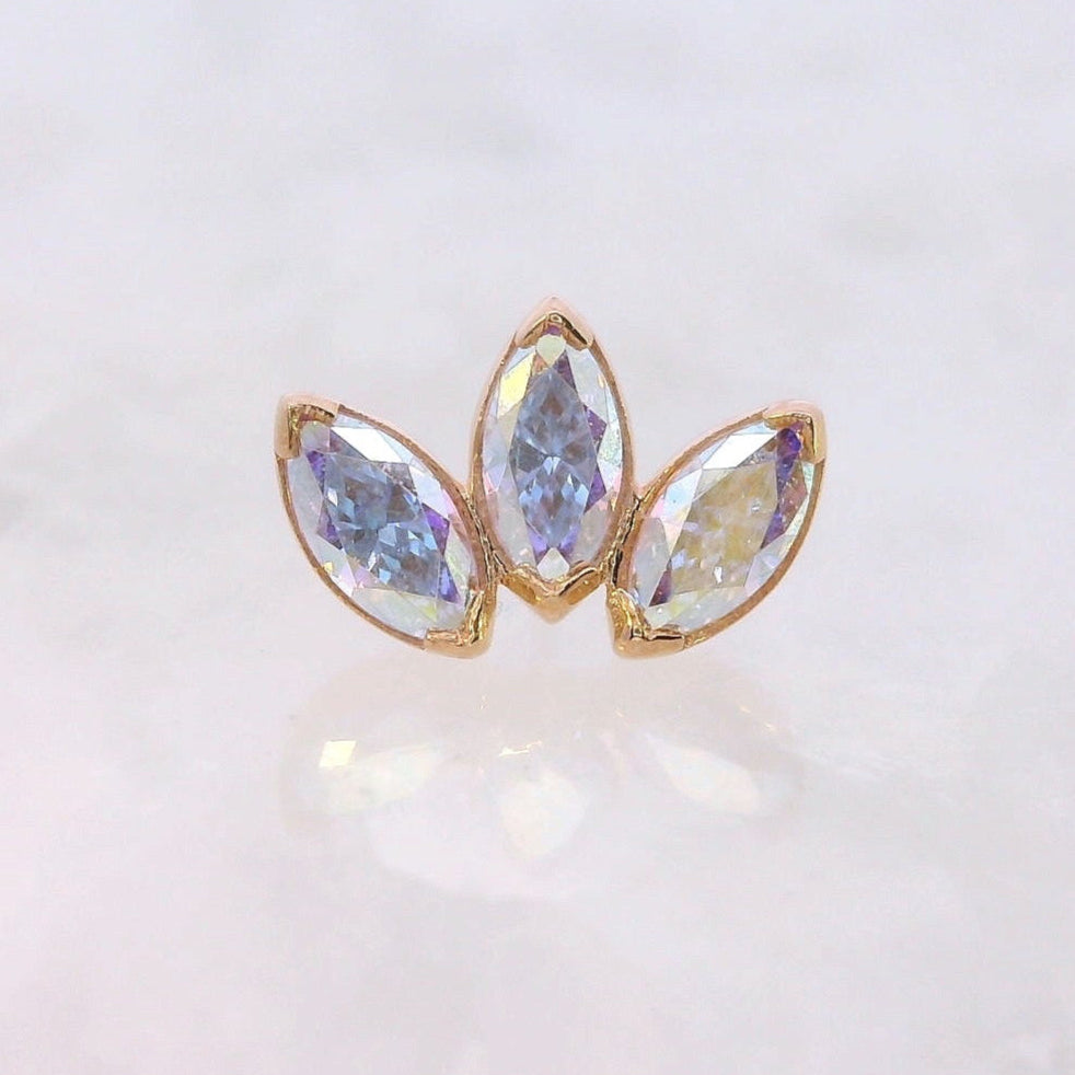Triple Marquise Fan