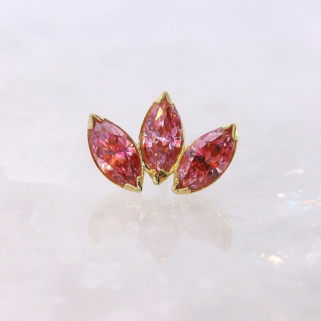 Triple Marquise Fan