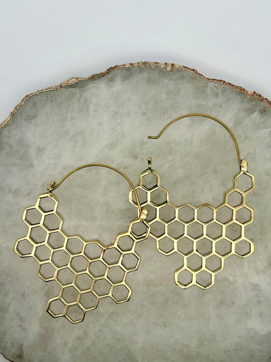 Honeycomb Earring