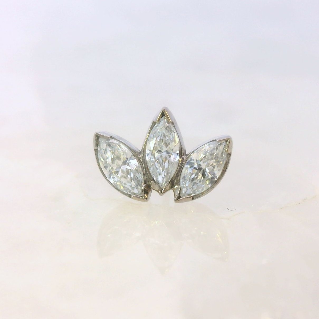 Triple Marquise Fan