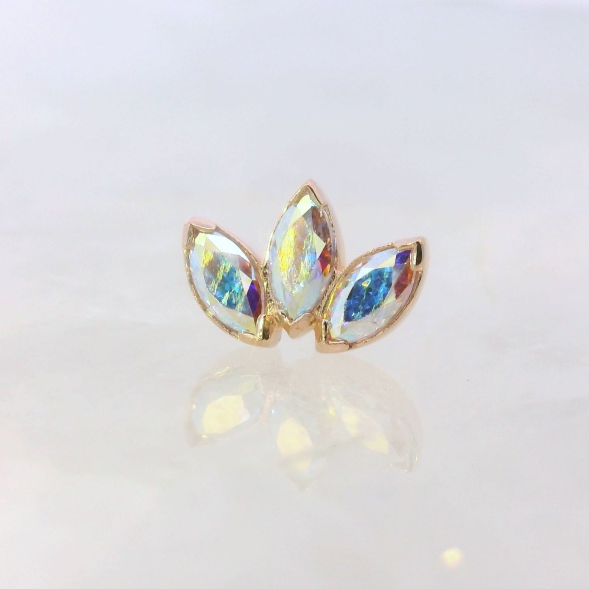 Triple Marquise Fan