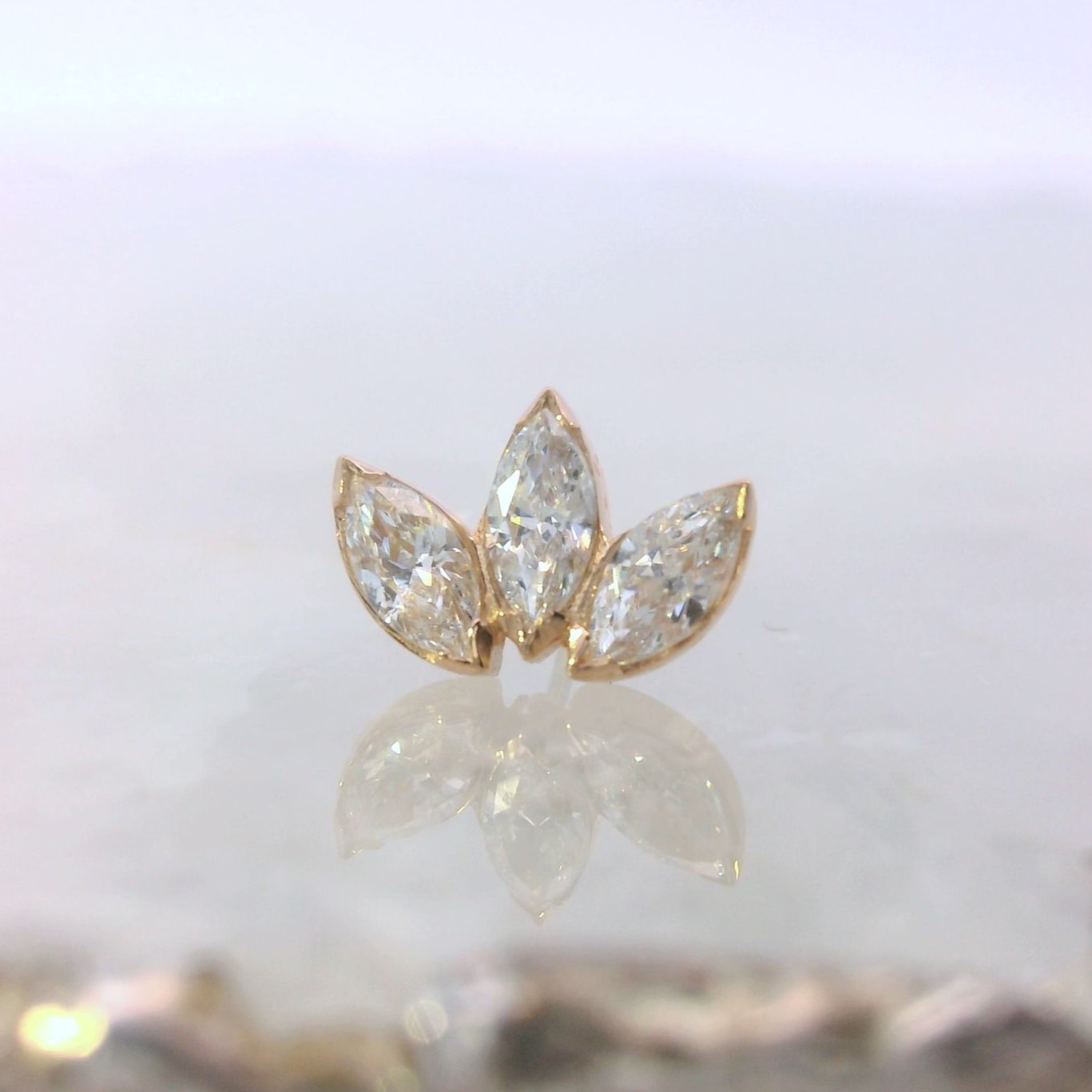 Triple Marquise Fan