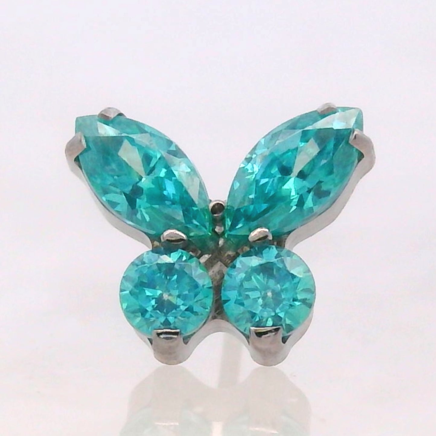 Gem Butterfly - Titanium