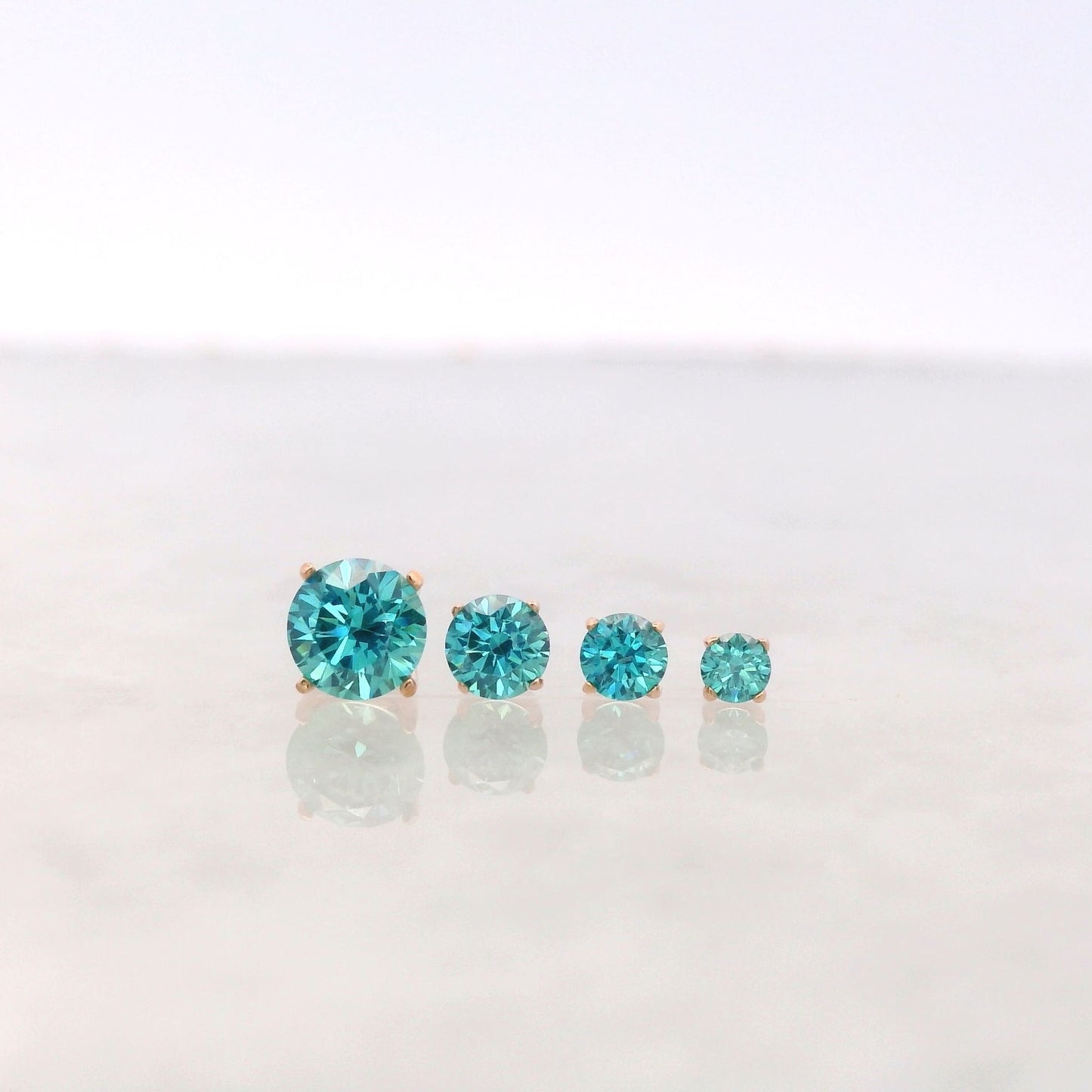 Tiffany Prong 18k Rose Gold
