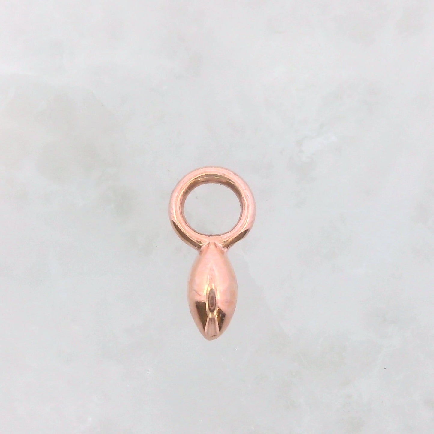 Tiny Marquise Bead Charm