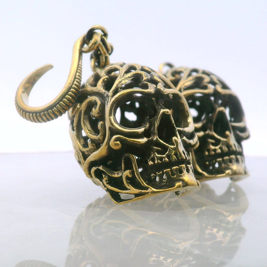 Patterned Skull Hanger