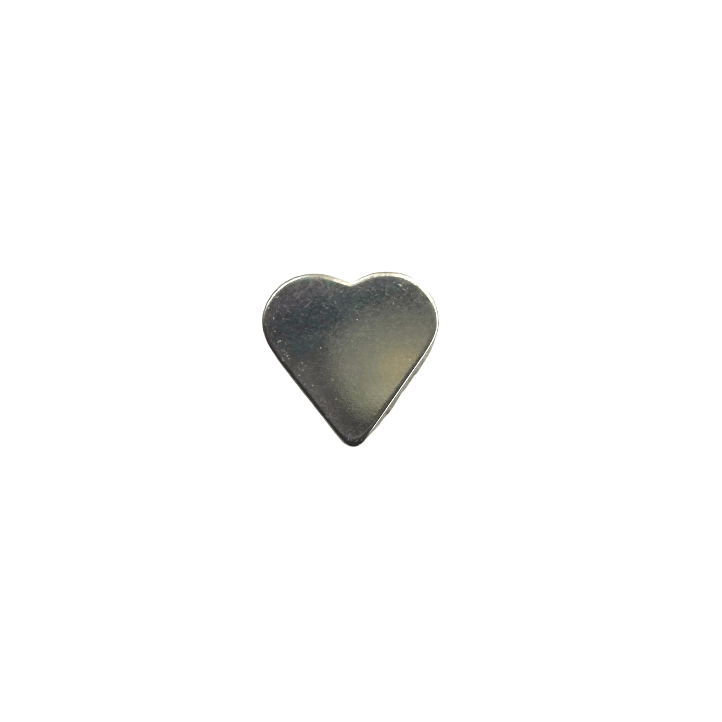 Heart - Titanium - Threadless