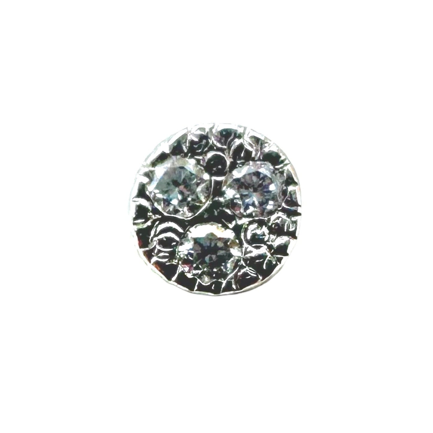 Pave Circles - Three Gems