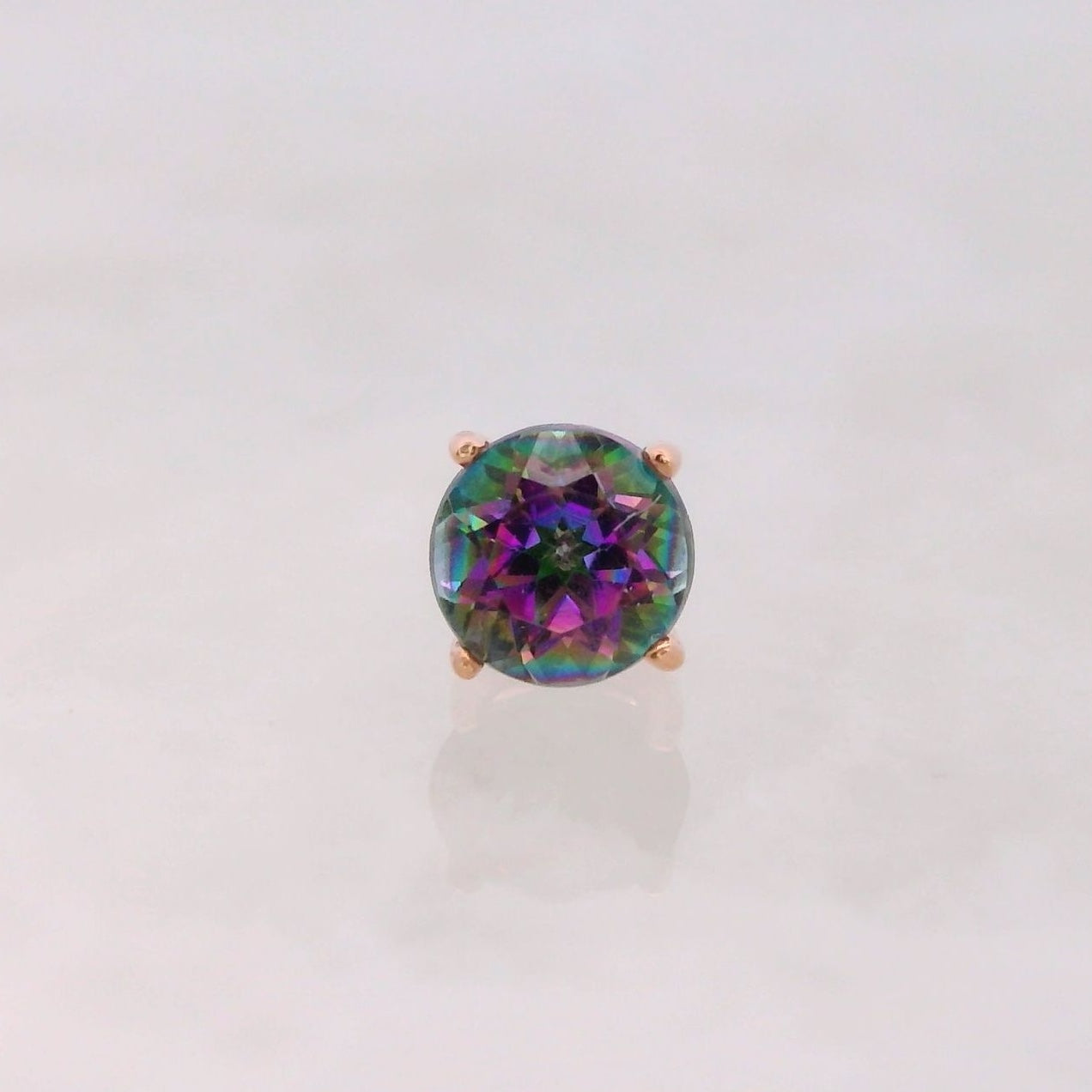 Tiffany Prong 18k Rose Gold