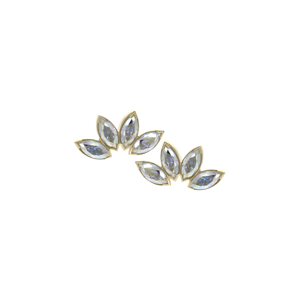 Marquise 4 Fan Cluster