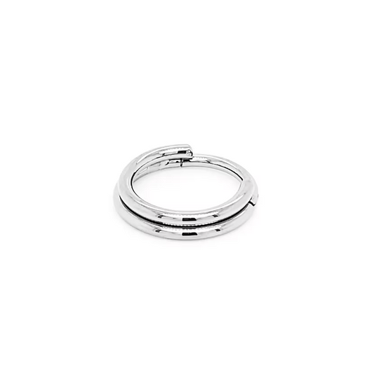 Titanium Double Hinge Ring