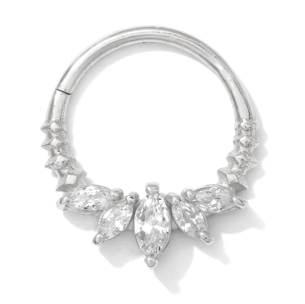 Lotus Bloom Continuous Ring