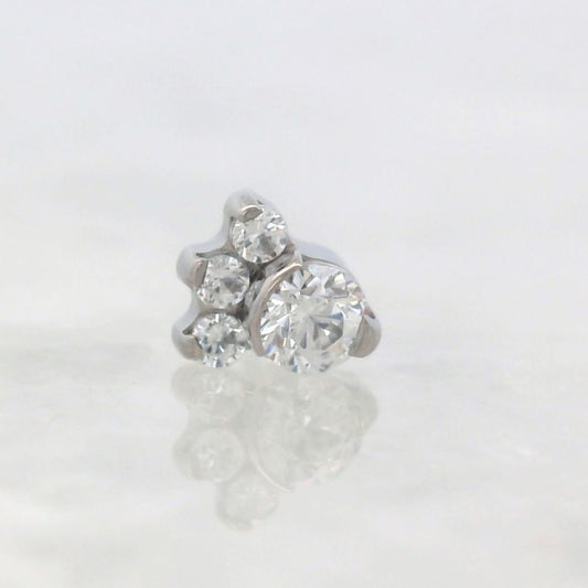 Carina - Titanium - Threadless