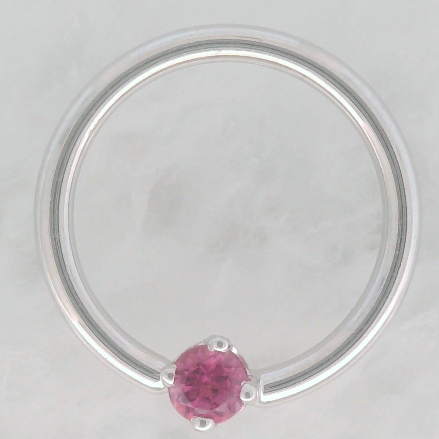 Gold Fixed Prong Gem Rings (Horizontal)