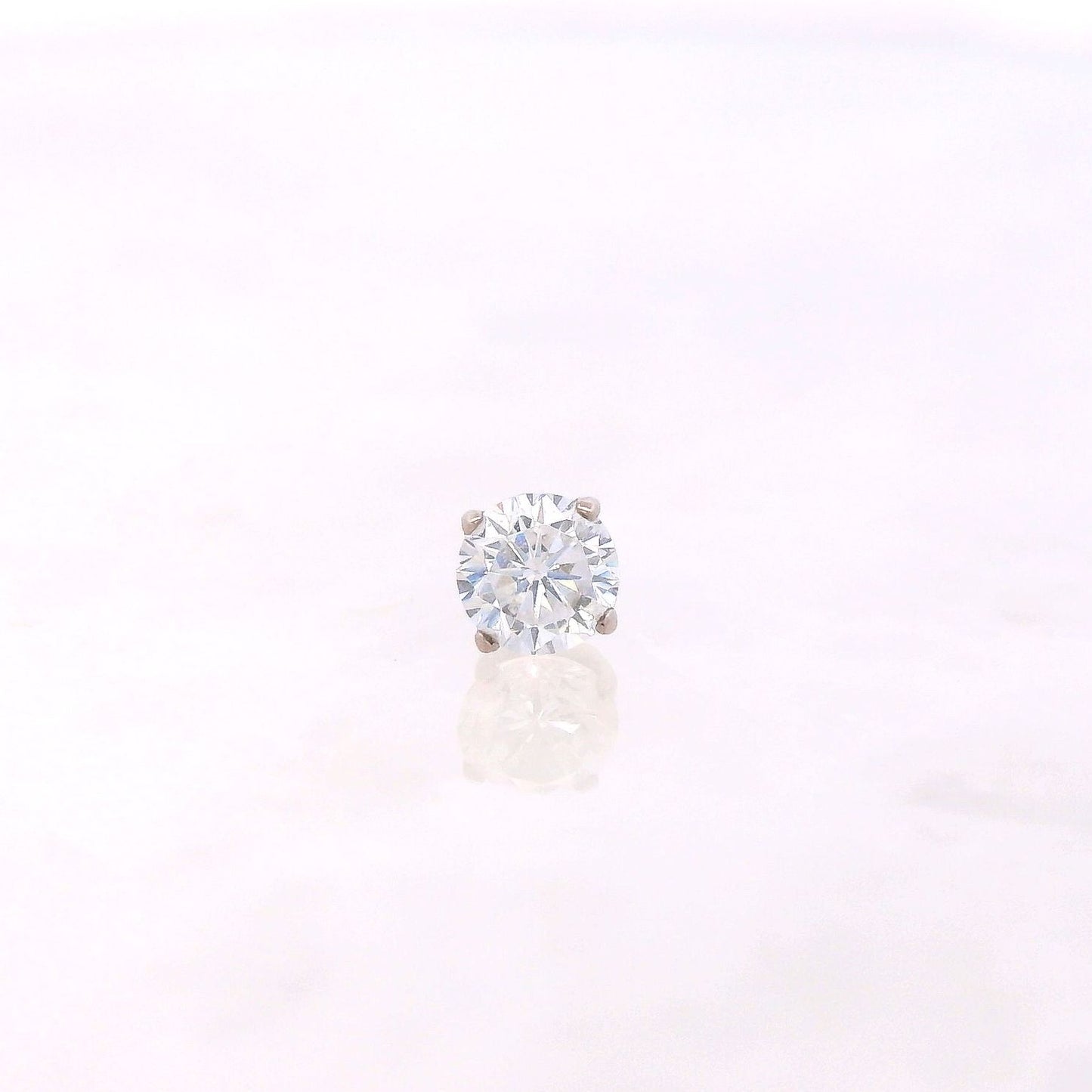 Tiffany Prong 18k White Gold