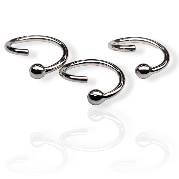 Niobium Fixed Bead Ring