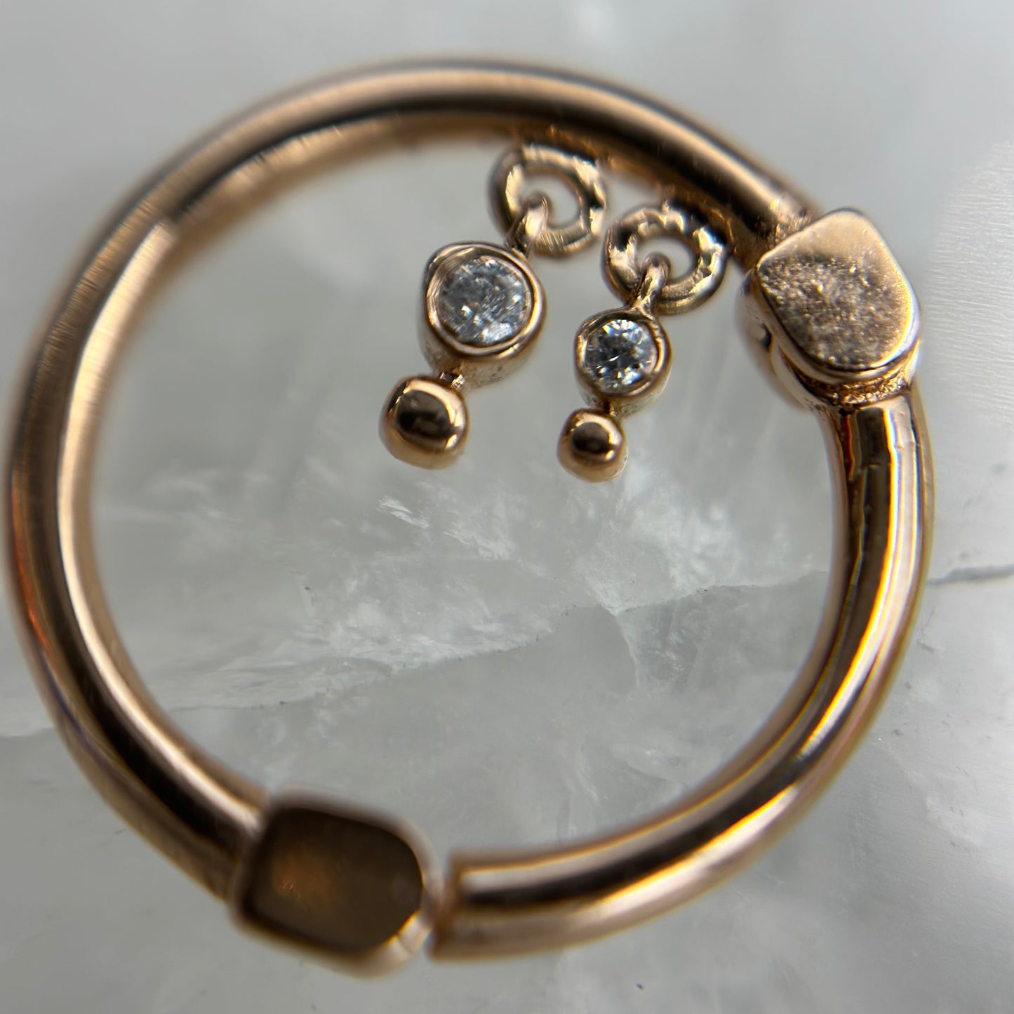 Liminality Dangle Hinge Ring