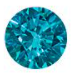 Faceted Gem in Titanium Bezel Setting - Threadless