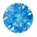 Faceted Gem in Titanium Bezel Setting - Threadless