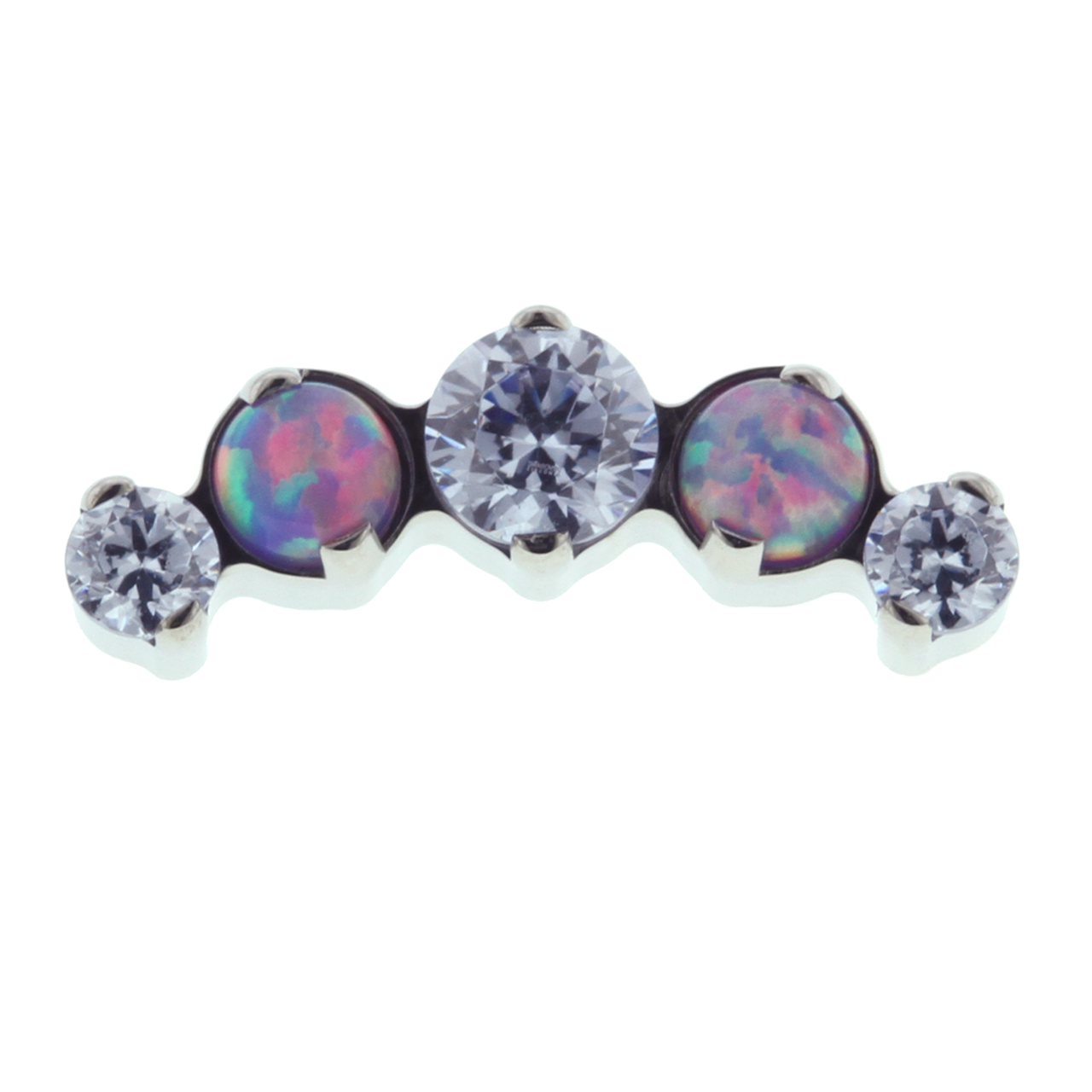 Prium - Single Row - Faceted Gems and Opals