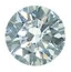 Faceted Gem in Titanium Bezel Setting - Threadless