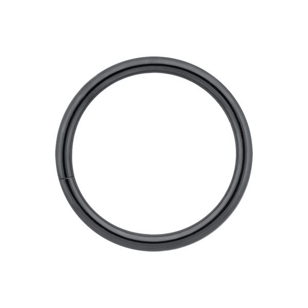 Black Niobium Seam Ring