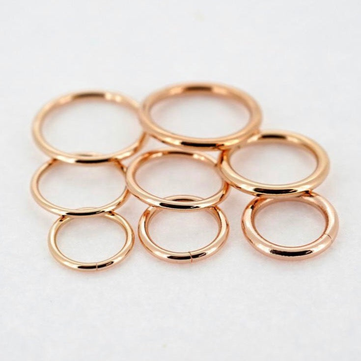Plain Gold Seam Ring