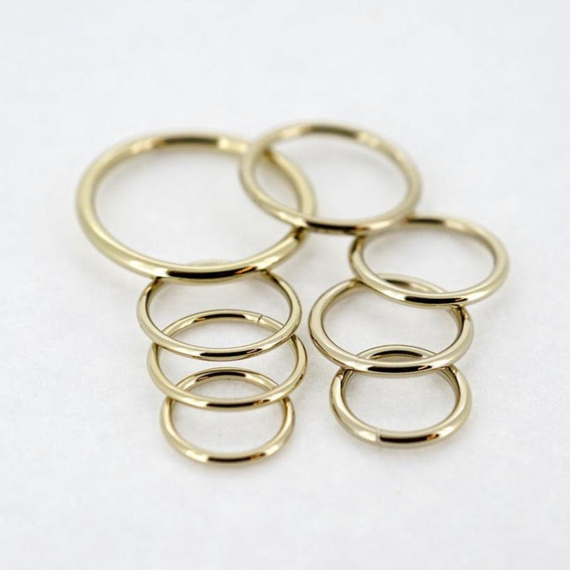 Plain Gold Seam Ring