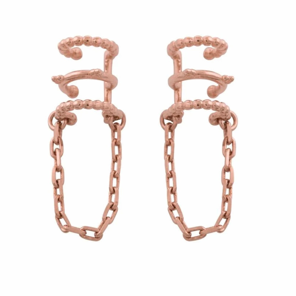 Chained Love Ear Cuff