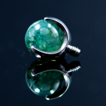 Prong Set Round Opals & Stones - Threaded