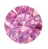 Faceted Gem in Titanium Bezel Setting - Threadless