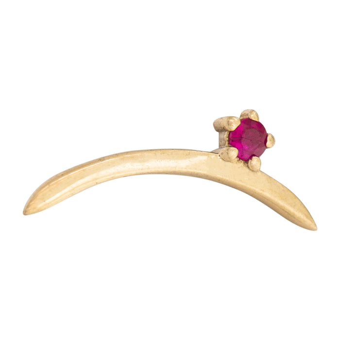 Curve With Gem