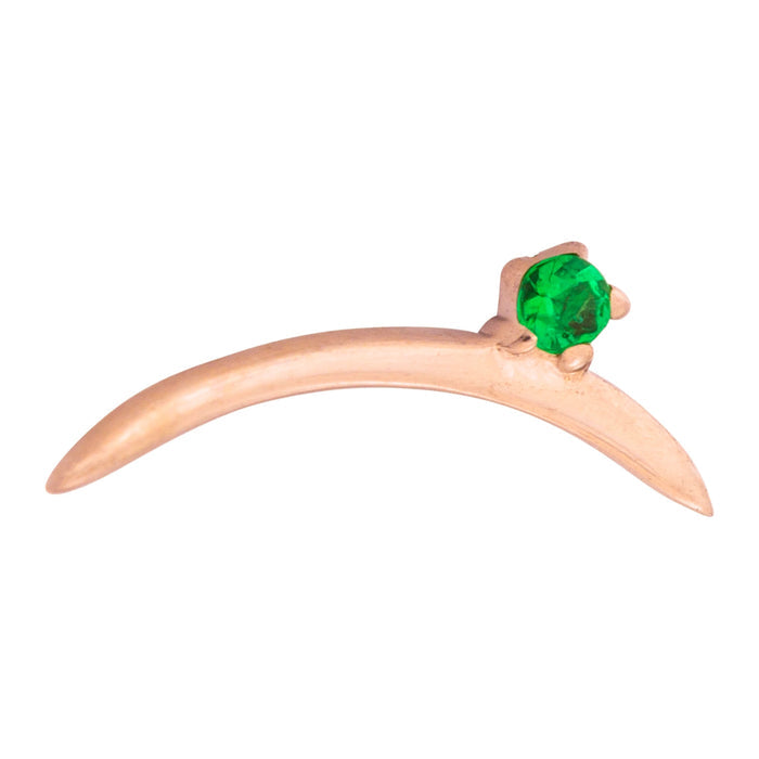 Curve With Gem