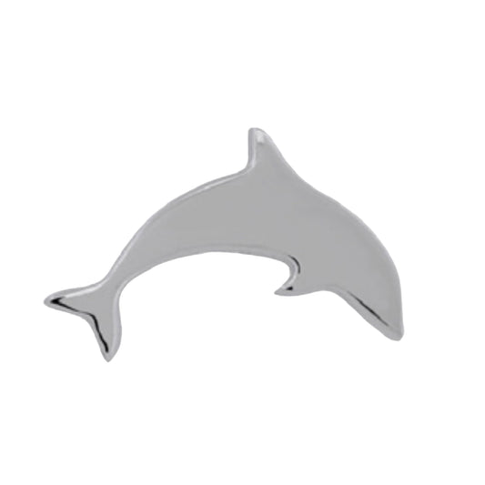 Dolphin - Titanium - Threadless