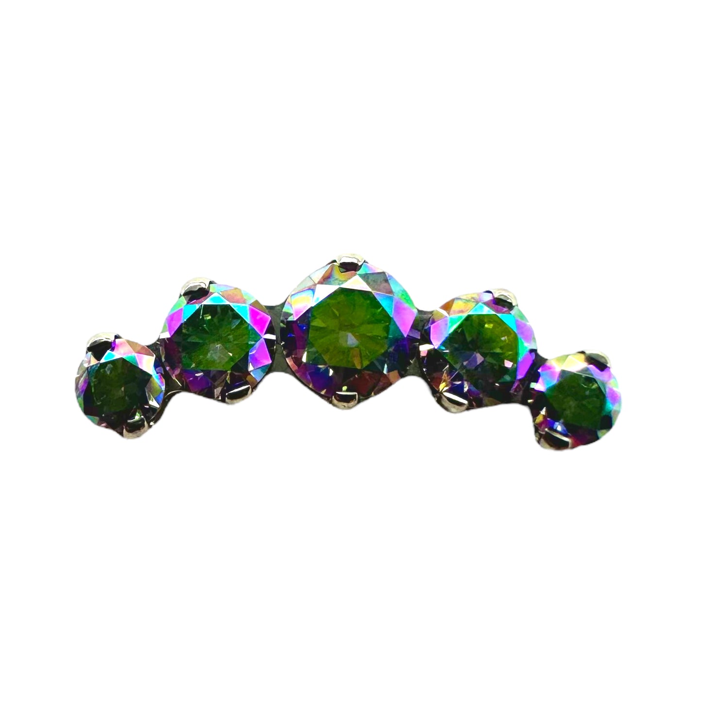 Prium - Single Row - Faceted Gems