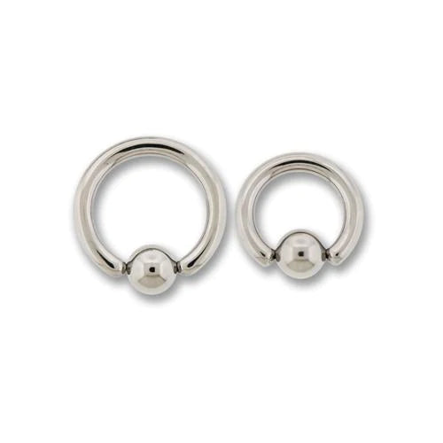 Captive Bead Ring- Niobium (No Bead)