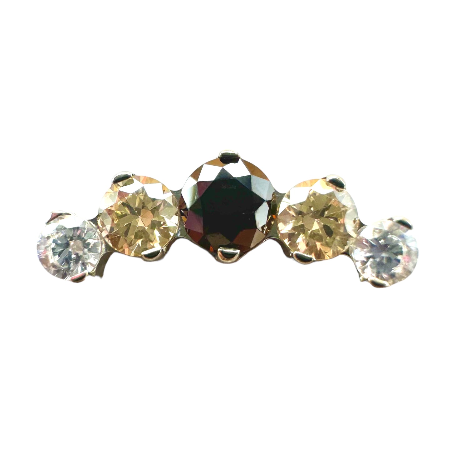 Prium - Single Row - Faceted Gems