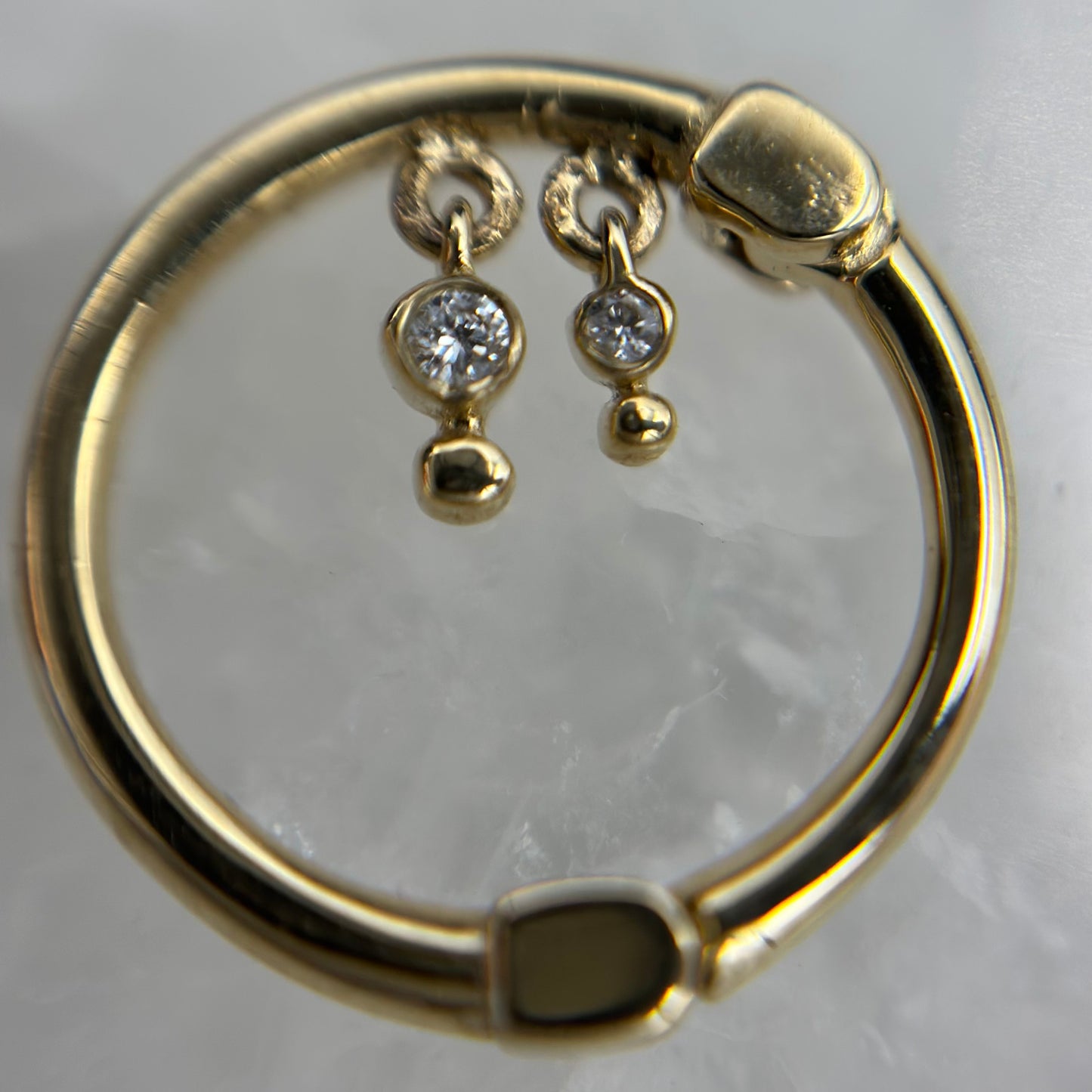 Liminality Dangle Hinge Ring