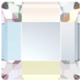 Tooth Gem - Swarovski Crystal - Square